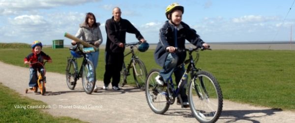 Viking Coastal Trail in Margate, Ramsgate and Broadstairs, Thanet, Kent  Image Credit Thanet District Council